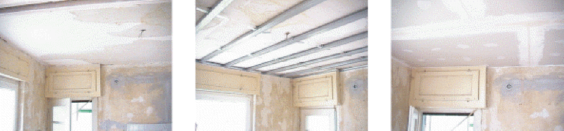 Innenausbau, Trockenbau (Akustikdecken, Dachausbau, Decken